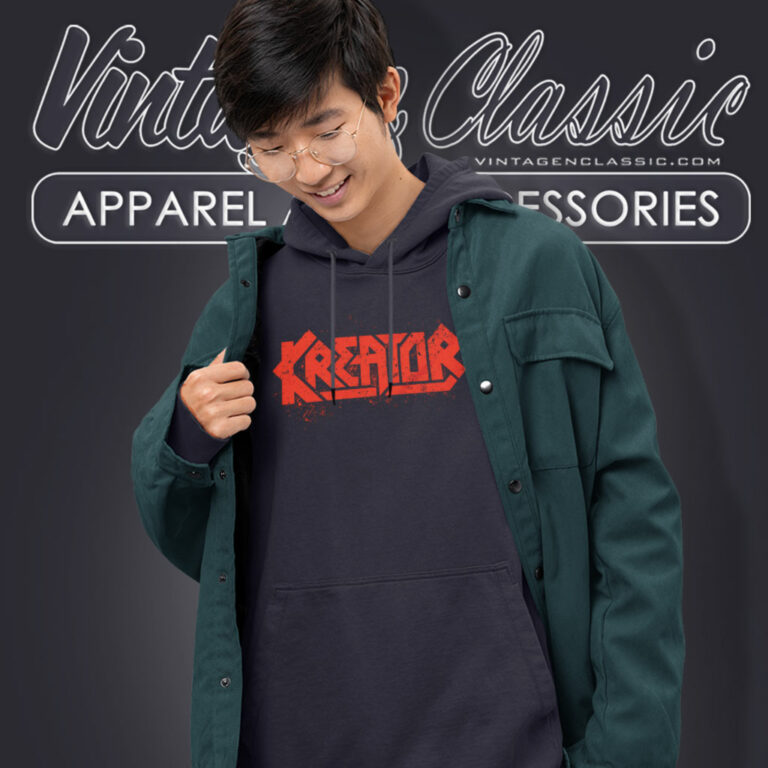 Kreator Shirt Hate Uber Alles Logo Hoodie Kreator Shirt Hate Uber Alles Logo Hoodie