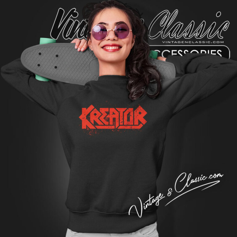 Kreator Shirt Hate Uber Alles Logo Sweatshirt Kreator Shirt Hate Uber Alles Logo Sweatshirt