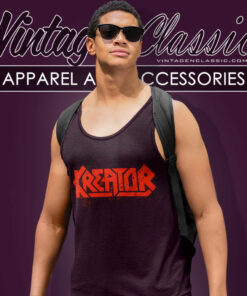 Kreator Shirt Hate Uber Alles Logo Tank Top Racerback