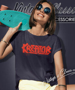 Kreator Shirt Hate Uber Alles Logo Women T Shirt