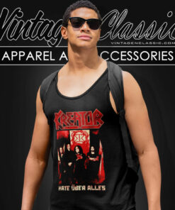 Kreator Shirt Hate Uber Alles Photo Tank Top Racerback