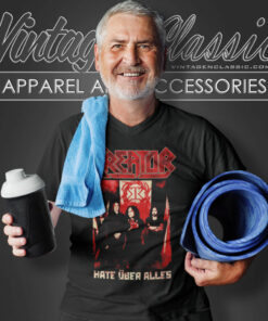 Kreator Shirt Hate Uber Alles Photo V Neck TShirt