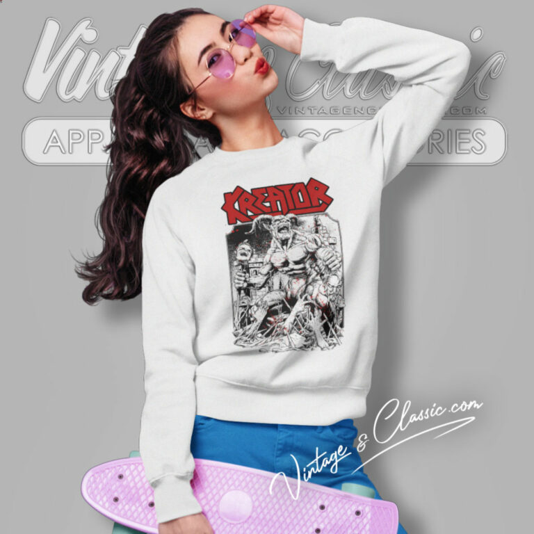 Kreator Shirt Hate Uber Alles Sweatshirt Kreator Shirt Hate Uber Alles Sweatshirt