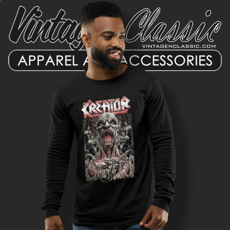 Kreator Shirt Killer Of Jesus Long Sleeve Tee Kreator Shirt Killer Of Jesus Long Sleeve Tee