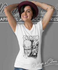 Kreator Shirt Love Us Or Hate Us V Neck TShirt