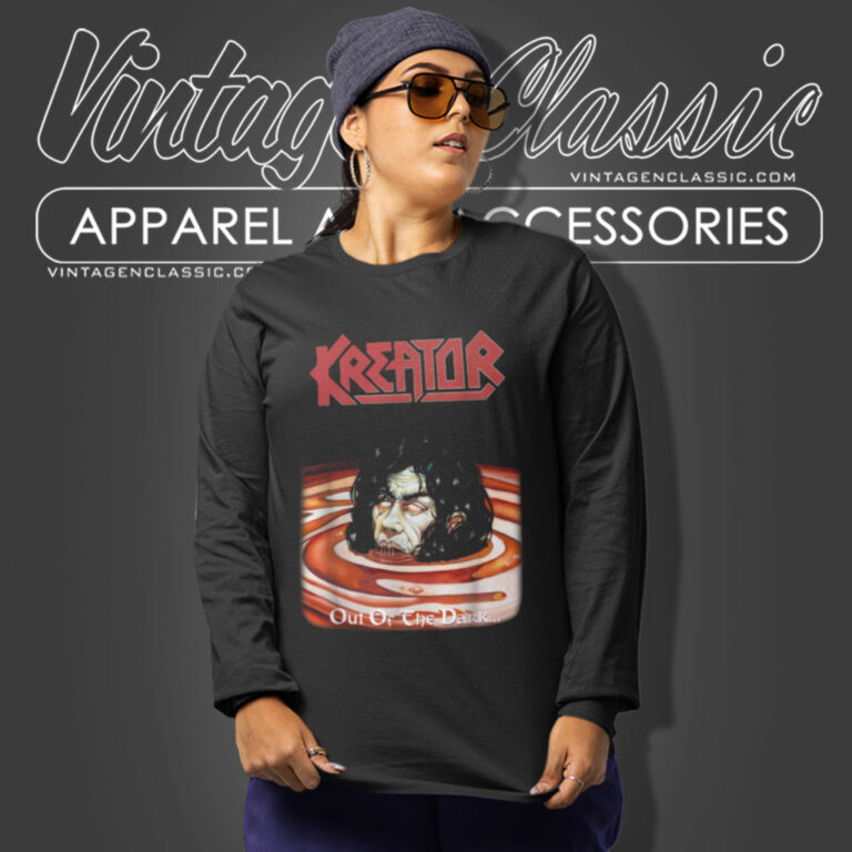 Kreator Shirt Out Of The Dark Long Sleeve Tee Kreator Shirt Out Of The Dark Long Sleeve Tee