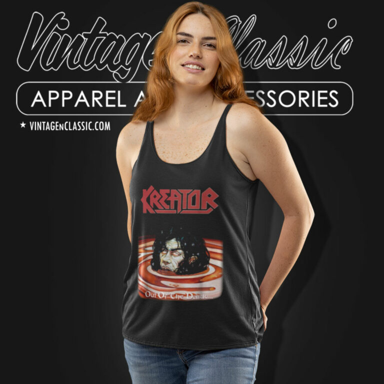 Kreator Shirt Out Of The Dark Tank Top Racerback Kreator Shirt Out Of The Dark Tank Top Racerback