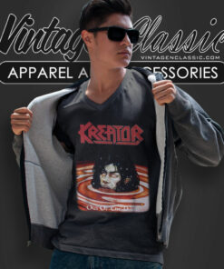 Kreator Shirt Out Of The Dark V Neck TShirt