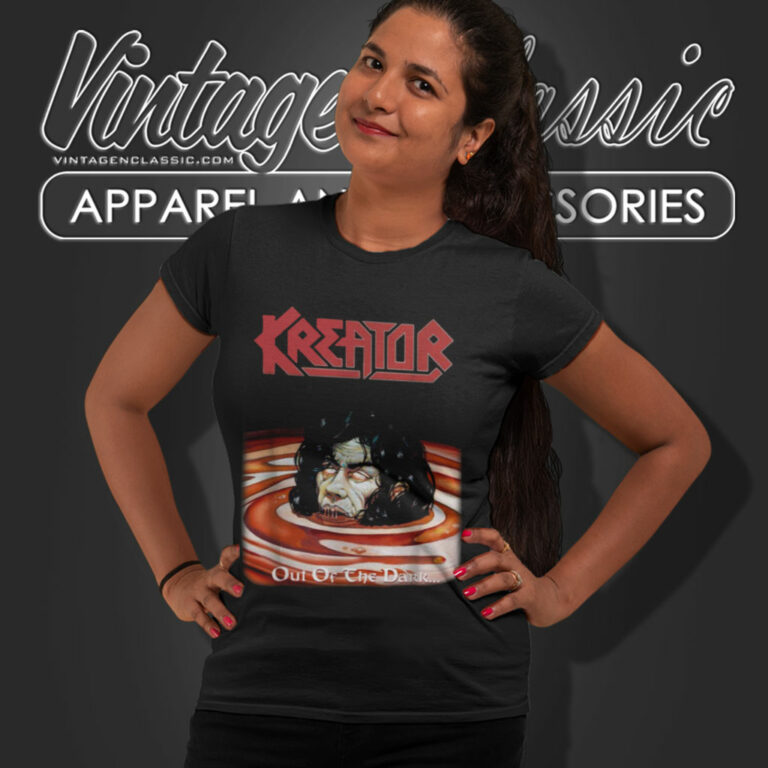 Kreator Shirt Out Of The Dark Women T Shirt Kreator Shirt Out Of The Dark Women T Shirt