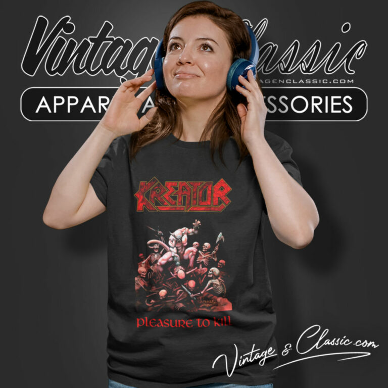 Kreator Shirt Pleasure To Kill Women T Shirt Kreator Shirt Pleasure To Kill Women T Shirt