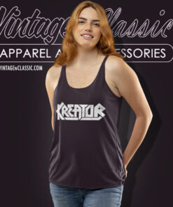 Kreator Shirt Satan Is Real Tank Top Racerback