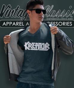 Kreator Shirt Satan Is Real V Neck TShirt