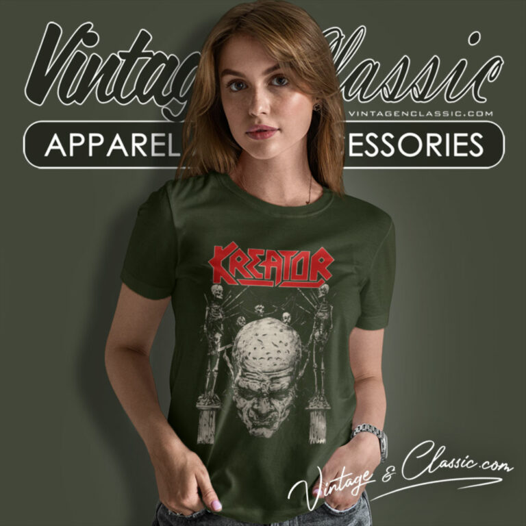 Kreator Shirt Skull N Skeletons Women T Shirt Kreator Shirt Skull N Skeletons Women T Shirt