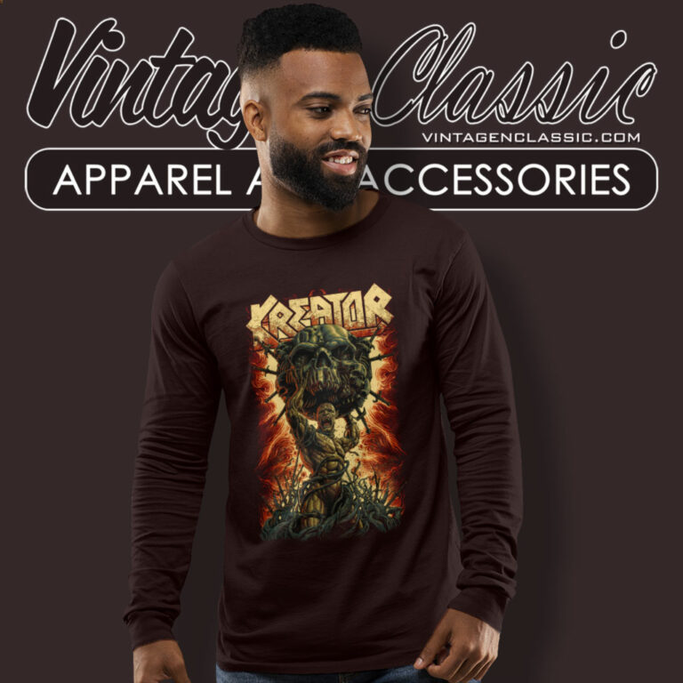 Kreator Shirt Strongest Of The Strong Long Sleeve Tee Kreator Shirt Strongest Of The Strong Long Sleeve Tee