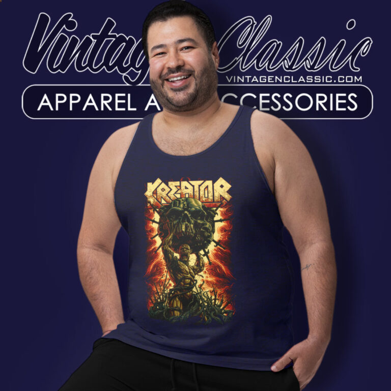 Kreator Shirt Strongest Of The Strong Tank Top Racerback Kreator Shirt Strongest Of The Strong Tank Top Racerback