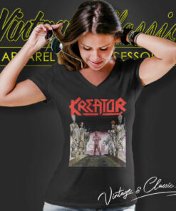 Kreator Terrible Certainty V Neck TShirt