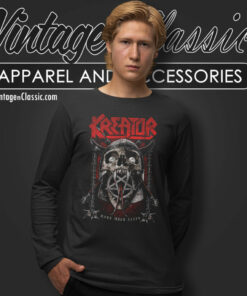 Kreator Warrior Skull Long Sleeve Tee