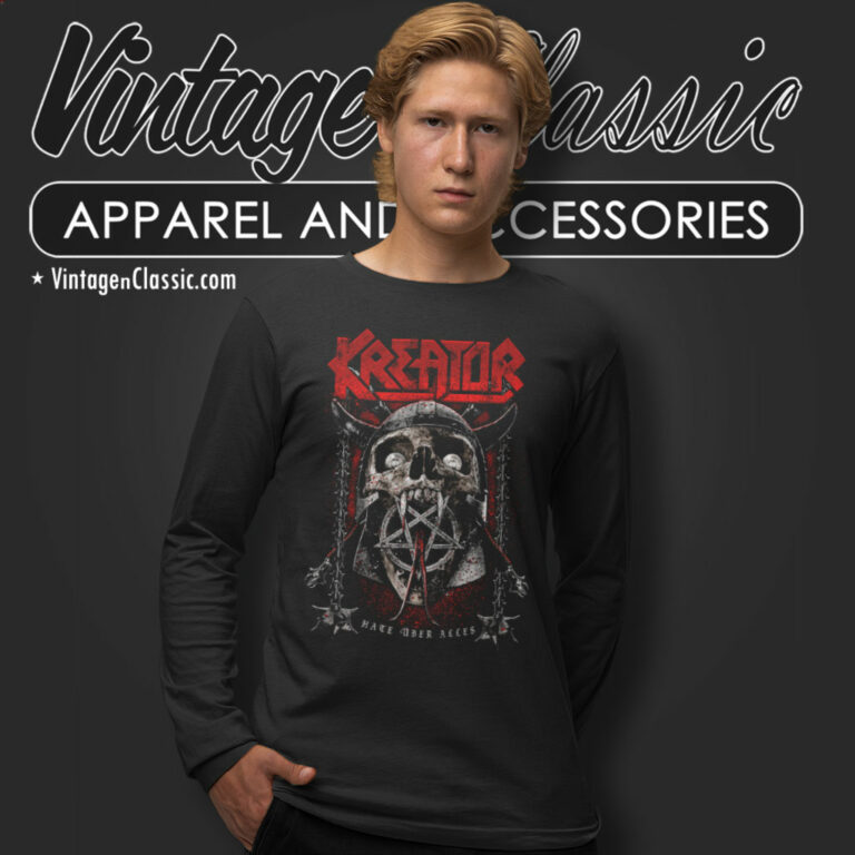 Kreator Warrior Skull Long Sleeve Tee Kreator Warrior Skull Long Sleeve Tee