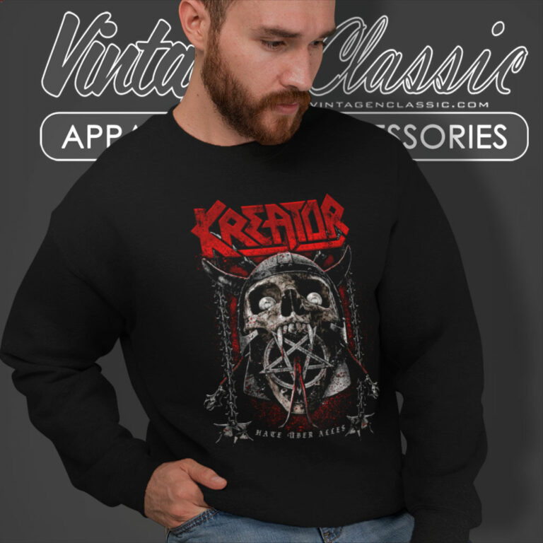 Kreator Warrior Skull Sweatshirt Kreator Warrior Skull Sweatshirt