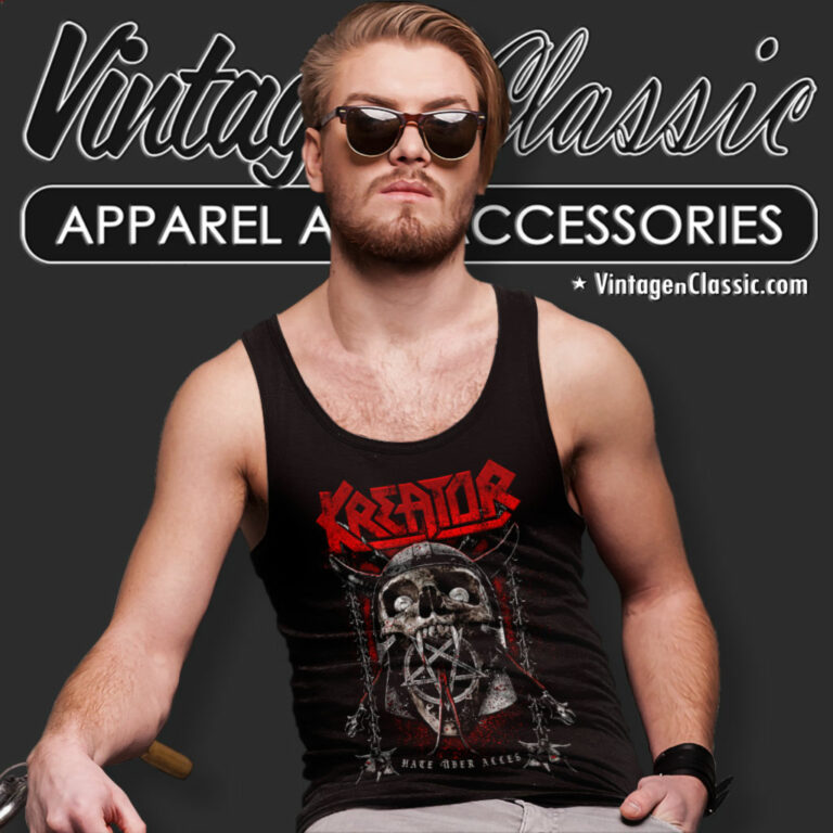 Kreator Warrior Skull Tank Top Racerback Kreator Warrior Skull Tank Top Racerback
