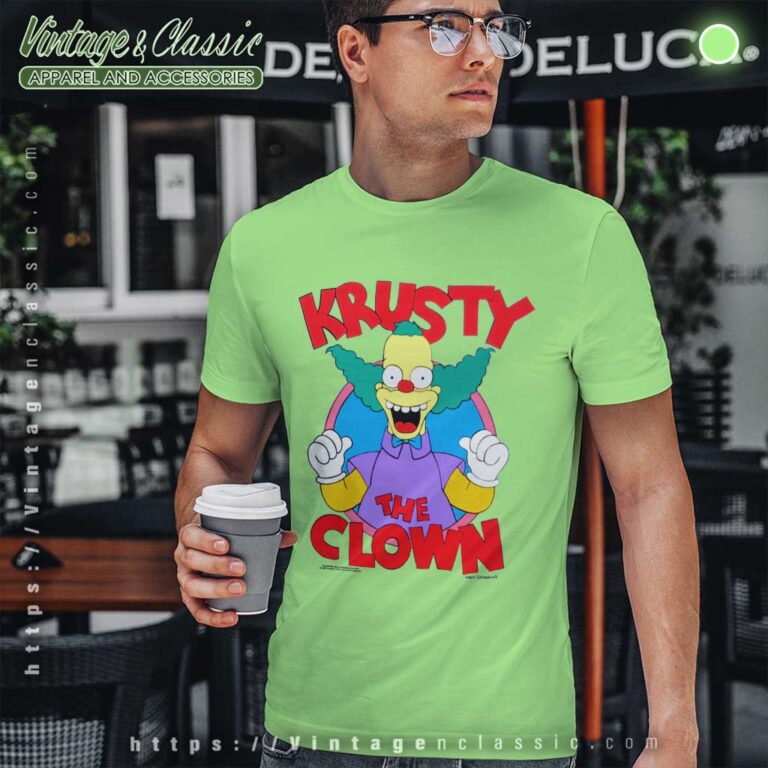 Krusty The Clown The Simpsons T Shirt Krusty The Clown The Simpsons T Shirt