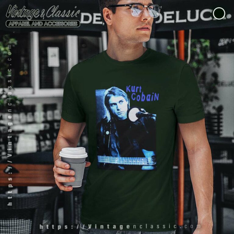 Kurt Cobain At Hilversum Studios T Shirt Kurt Cobain At Hilversum Studios T Shirt