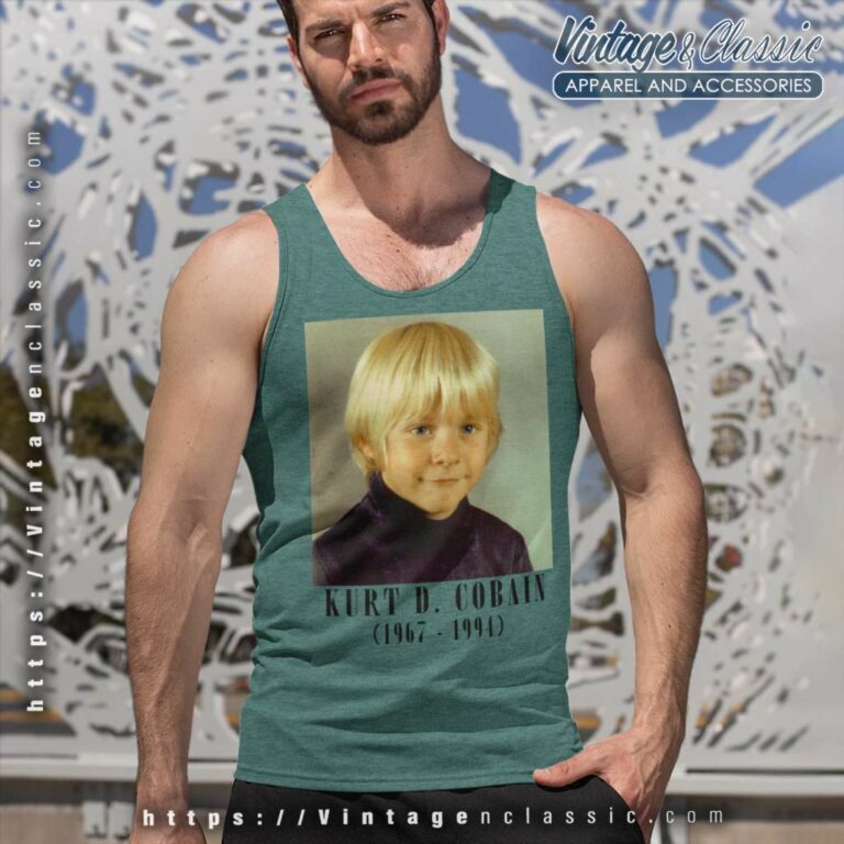 Kurt Cobain Child 1967 1994 Tank Top Racerback Kurt Cobain Child 1967 1994 Tank Top Racerback