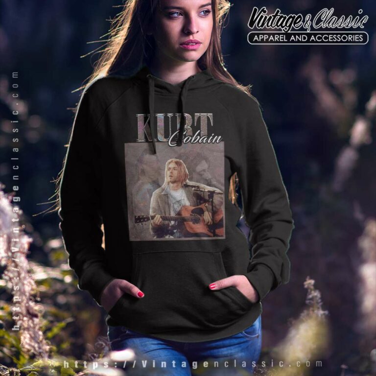 Kurt Cobain Live In Concert Hoodie Kurt Cobain Live In Concert Hoodie