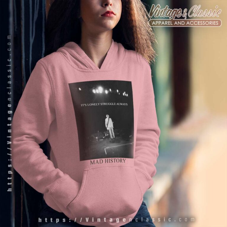 Kurt Cobain Mad History Hoodie Kurt Cobain Mad History Hoodie