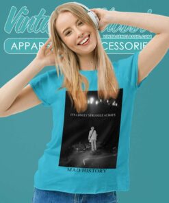 Kurt Cobain Mad History Women TShirt