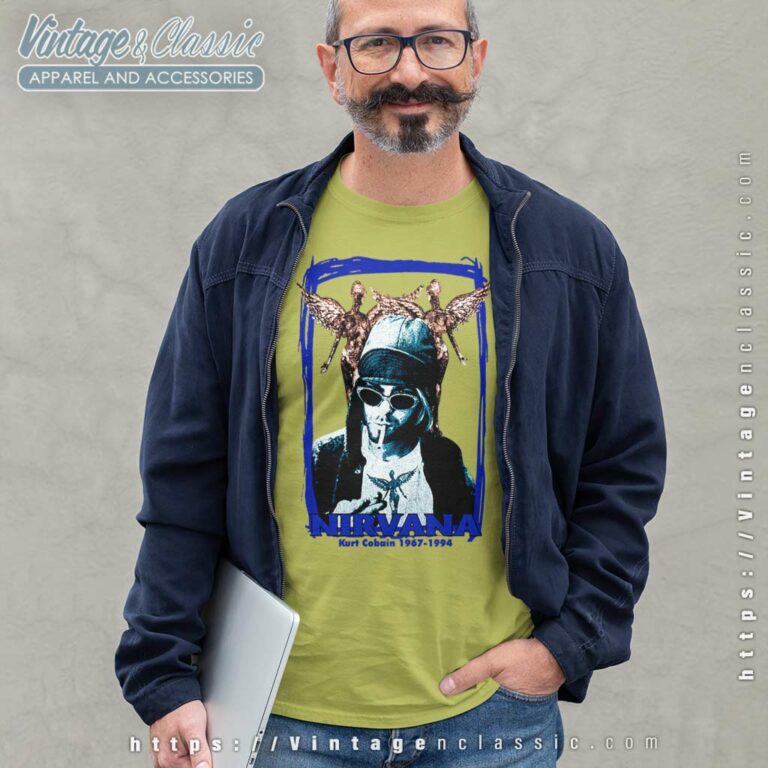 Kurt Cobain Mint Suicide Solution Long Sleeve Tee Kurt Cobain Mint Suicide Solution Long Sleeve Tee