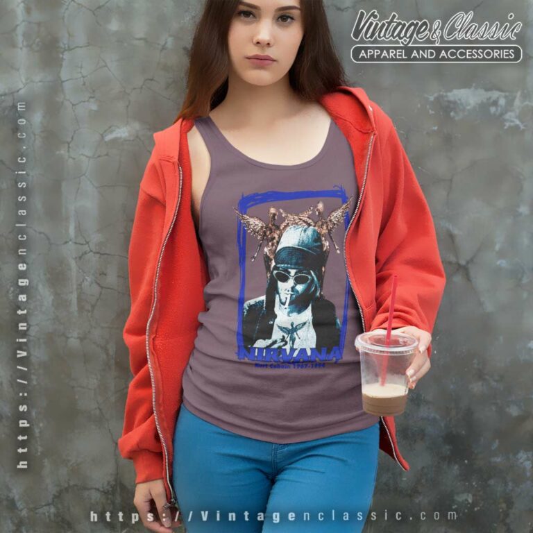 Kurt Cobain Mint Suicide Solution Tank Top Racerback Kurt Cobain Mint Suicide Solution Tank Top Racerback