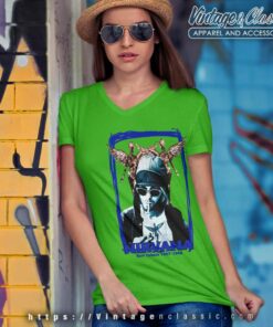 Kurt Cobain Mint Suicide Solution V Neck TShirt