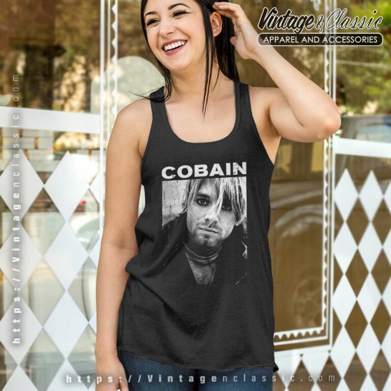 Kurt Cobain Nirvana Tank Top Racerback Kurt Cobain Nirvana Tank Top Racerback