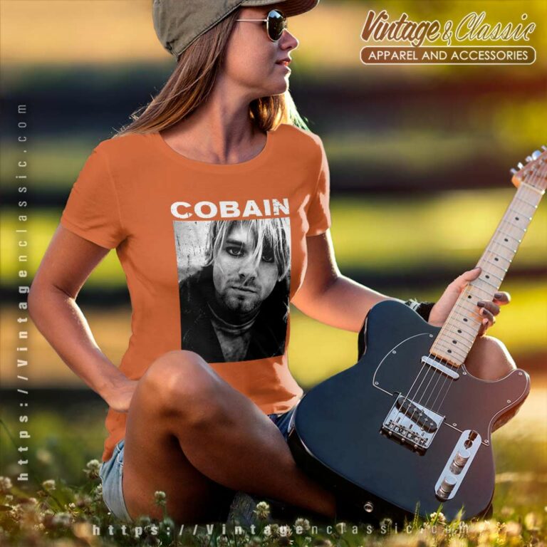 Kurt Cobain Nirvana Women TShirt Kurt Cobain Nirvana Women TShirt
