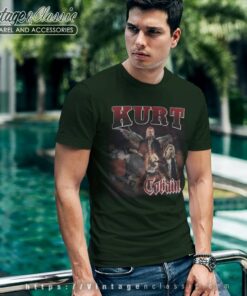 Kurt Cobain Playing Live Guitar T Shirt