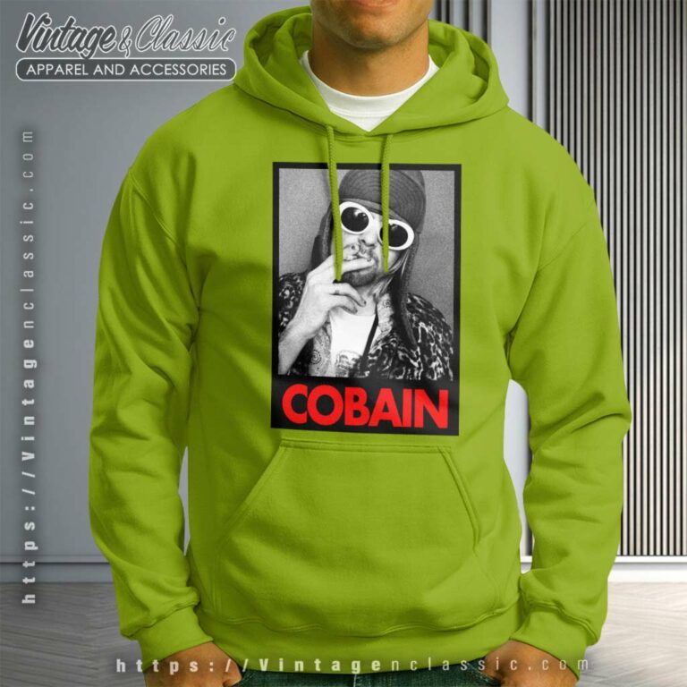 Kurt Cobain Smoking Hoodie Kurt Cobain Smoking Hoodie