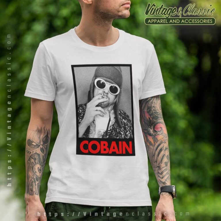 Kurt Cobain Smoking T Shirt Kurt Cobain Smoking T Shirt