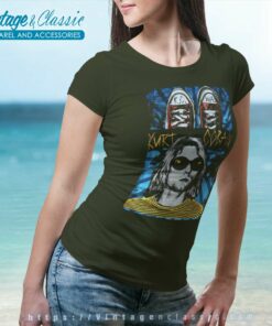 Kurt Cobain Sneakers Women TShirt