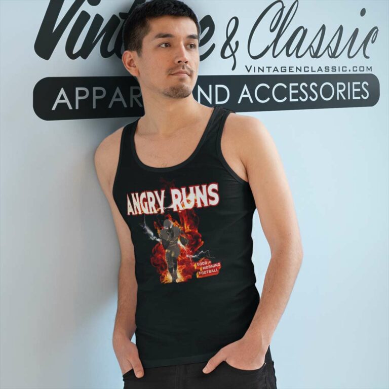 Kyle Brandt Angry Runs Is Back On Gmfb Tank Top Racerback Kyle Brandt Angry Runs Is Back On Gmfb Tank Top Racerback