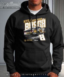 Kyle Busch 8 3chi Speed Signature Hoodie