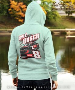 Kyle Busch 8 Nascar Racing 2023 back Hoodie
