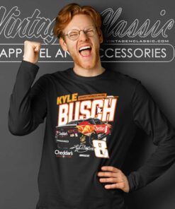 Kyle Busch Richard Childress 8 Cheddars Long Sleeve Tee