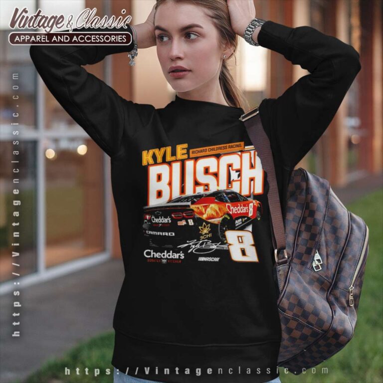Kyle Busch Richard Childress 8 Cheddars Sweatshirt Kyle Busch Richard Childress 8 Cheddars Sweatshirt