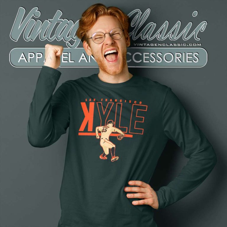 Kyle Harrison San Francisco Giants Long Sleeve Tee Kyle Harrison San Francisco Giants Long Sleeve Tee