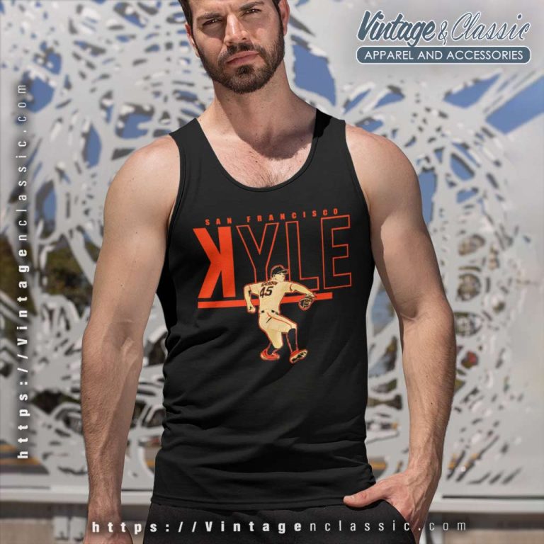 Kyle Harrison San Francisco Giants Tank Top Racerback Kyle Harrison San Francisco Giants Tank Top Racerback