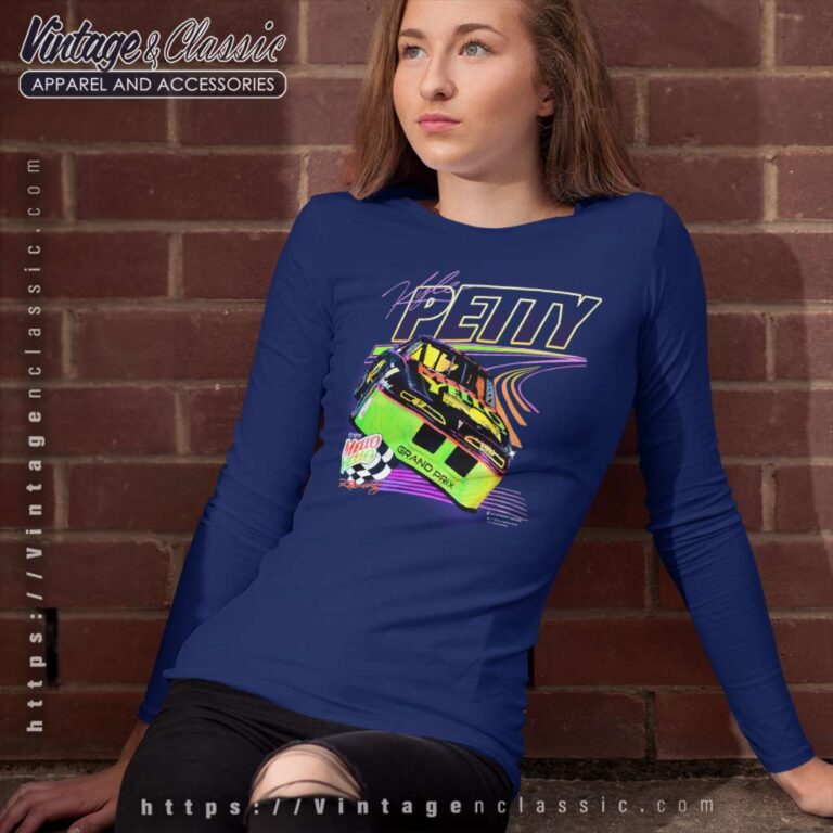 Kyle Petty Mello Yello Vintage Nascar Long Sleeve Tee Kyle Petty Mello Yello Vintage Nascar Long Sleeve Tee