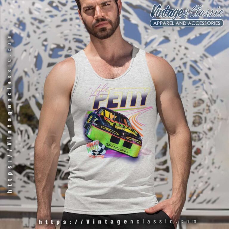 Kyle Petty Mello Yello Vintage Nascar Tank Top Racerback Kyle Petty Mello Yello Vintage Nascar Tank Top Racerback