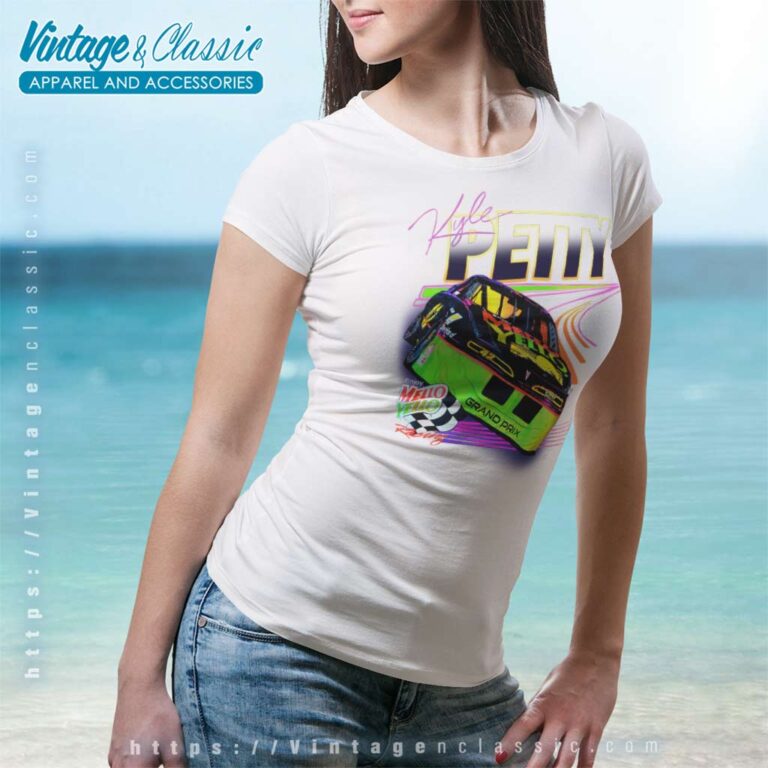 Kyle Petty Mello Yello Vintage Nascar Women TShirt Kyle Petty Mello Yello Vintage Nascar Women TShirt