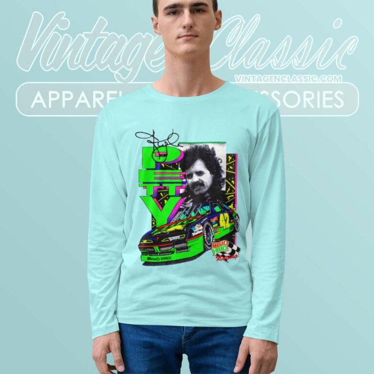 Kyle Petty Mello Yellow Grand Prix Nascar Long Sleeve Tee Kyle Petty Mello Yellow Grand Prix Nascar Long Sleeve Tee